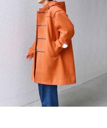 SHIPS any: PURE WOOL MELTON ダッフルコート◇