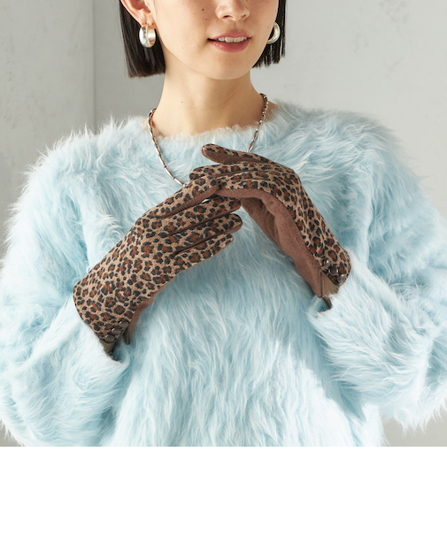 《一部追加予約》カシミヤ ミックス ジャージ グローブ