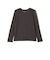 〈洗濯機可能〉ストレッチ リブ ロング スリーブ TEE