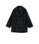 SHIPS Primary Navy Label:ブラックウォッチ Pコート