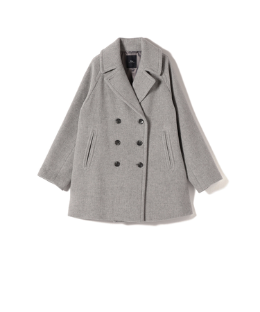 SHIPS Primary Navy Label:ネイビー Pコート