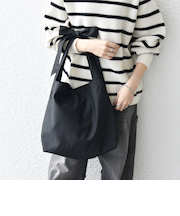 《一部追加予約》【WEB限定】SHIPS any: A4 リボン付 ワンハンドル バッグ