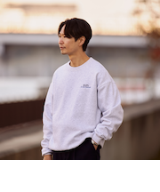 【WEB限定】SHIPS: SCREEN STARS(R) STYLISH STANDARD ロゴ 刺繍 スウェット