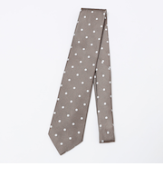 SHIPS: シルク ドット ネクタイ