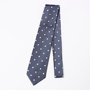 SHIPS: シルク ドット ネクタイ