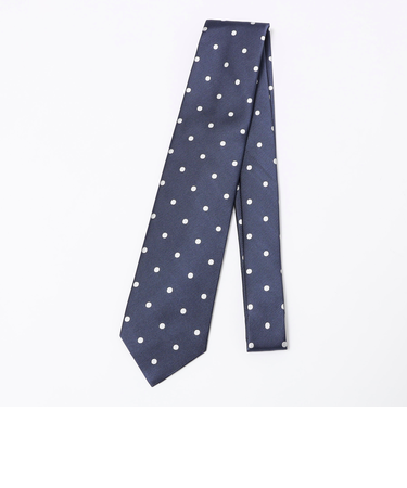SHIPS: シルク ドット ネクタイ