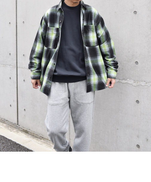 【SHIPS any別注】sports wear: オーバーサイズ フランネル パターン プリント シャツ◇