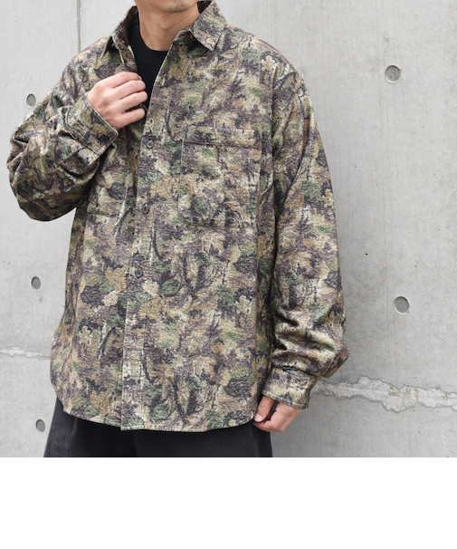 【SHIPS any別注】sports wear: オーバーサイズ フランネル パターン プリント シャツ◇