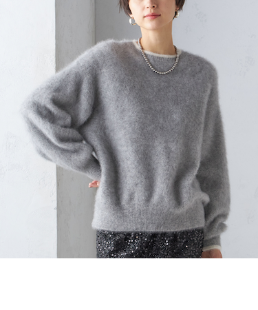 杢 FOX クルーネック プルオーバー