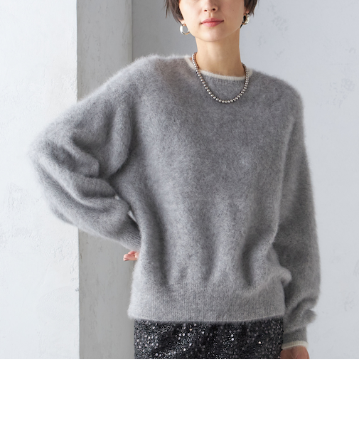 杢 FOX クルーネック プルオーバー