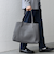 SHIPS any: スプリット レザー トートバッグ (クラッチバッグ付き) 25SS◇