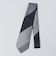SHIPS: シルク ヘリンボーン ワイド ストライプ ネクタイ