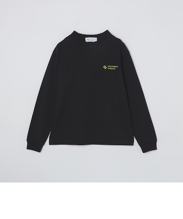 City Ambient Products: スタンダード ロゴ プリント ロングスリーブ Tシャツ