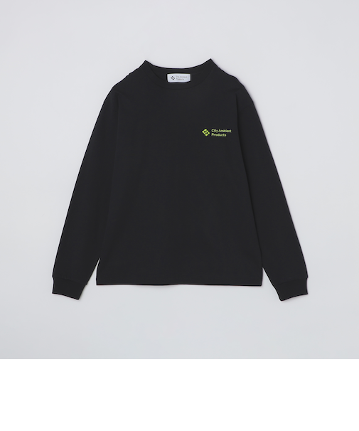 City Ambient Products: スタンダード ロゴ プリント ロングスリーブ Tシャツ