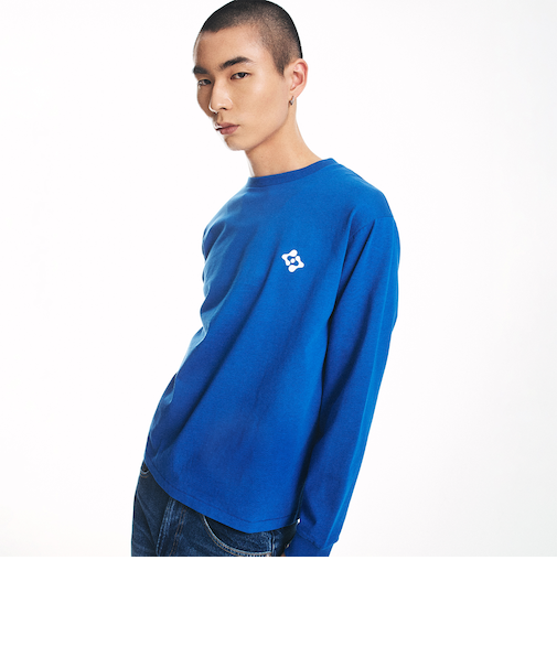 City Ambient Products: スタンダード ロゴ プリント ロングスリーブ Tシャツ