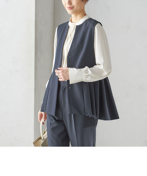 ダブル クロス ジレ（セレモニー対応可）