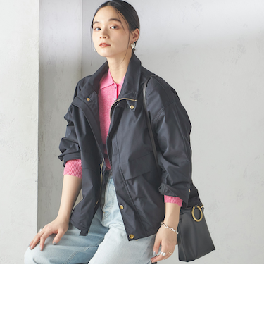 〈洗濯機可能〉LIMONTA EAST 中綿 ベスト付き ナイロン ブルゾン