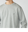 【WEB限定】SHIPS:〈抗菌防臭〉ワンポイントロゴ ハイゲージバーズアイ ダブルフェイス 長袖Tシャツ