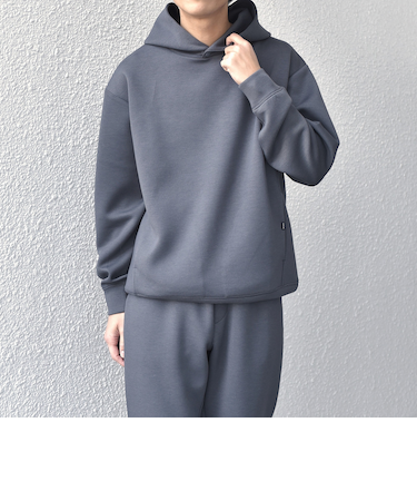【WEB限定】SHIPS any: ポンチ プルオーバー パーカー 25SS (セットアップ対応)◇
