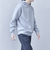 【WEB限定】SHIPS any: ポンチ プルオーバー パーカー 25SS (セットアップ対応)◇