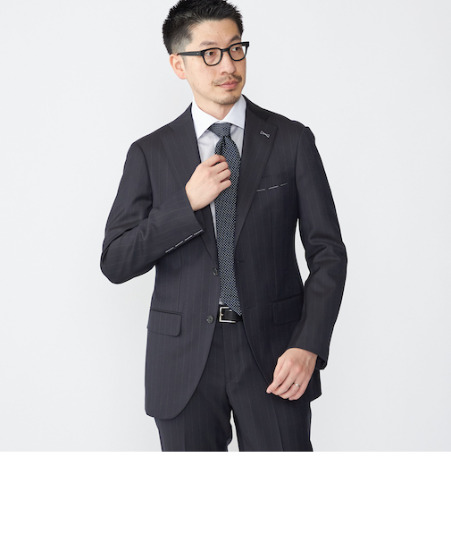 SHIPS: LORO PIANA ストライプ スーツ