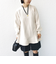 【WEB限定】〈着丈が選べる/手洗い可能〉裏毛 フレア チュニック