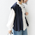 【WEB限定】〈手洗い可能〉ダンボール フロント タック ジレ