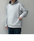 【WEB限定】SHIPS any: ダブルフェイス ポンチ スナップボタン パーカー 25SS◇
