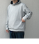 【WEB限定】SHIPS any: ダブルフェイス ポンチ スナップボタン パーカー 25SS◇