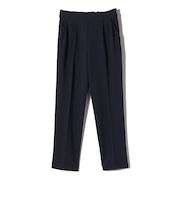 《一部追加予約》SHIPS Colors:ストレッチ ジョーゼット テーパード パンツ 3 ◆