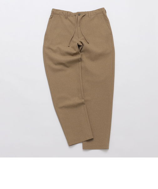 SHIPS:〈手洗い可能〉ウールライク サージ イージー パンツ