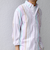 SHIPS any: BEZ TEXTILE マルチカラー ストライプ / ソリッド ボタンダウン シャツ◇
