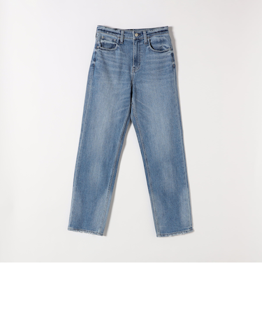 Healthy DENIM:〈洗濯機可能〉ストレート ハイライズ デニム パンツ