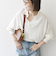 SHIPS any:〈UVカット/手洗い可能〉シアー スキッパー ニット ポロシャツ