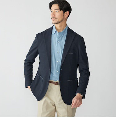 SHIPS: サーフニット ジャージー ジャケット