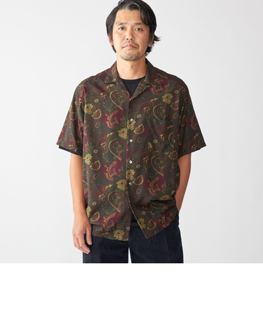 Southwick Gate Label: COLONIAL PRINT ショートスリーブ シャツ