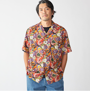 Southwick Gate Label: COLONIAL PRINT ショートスリーブ シャツ