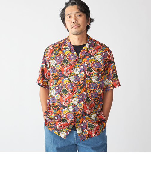 Southwick Gate Label: COLONIAL PRINT ショートスリーブ シャツ