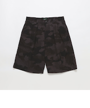 TAKE&SONS: ANGLER CAMO 2PLEATS SHORT