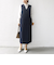〈手洗い可能〉シャークスキン ジレ ワンピース