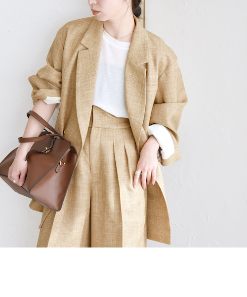 VELOUR ツイード ジャケット｜マウジーの通販｜&mall（アンドモール