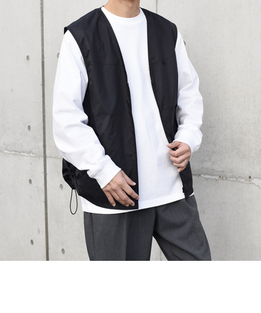 SHIPS any:〈撥水加工〉DICROS スピンドル ゲーム ベスト(セットアップ対応)◇