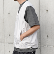 SHIPS any:〈撥水加工〉DICROS スピンドル ゲーム ベスト(セットアップ対応)◇