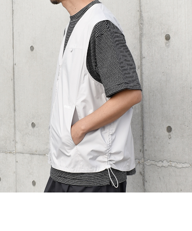 SHIPS any:〈撥水加工〉DICROS スピンドル ゲーム ベスト(セットアップ対応)◇