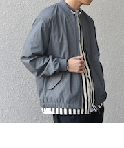 SHIPS any:〈撥水加工〉 タスラン SOLOTEX(R) ショート ジップ ブルゾン◇