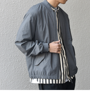 SHIPS any:〈撥水加工〉 タスラン SOLOTEX(R) ショート ジップ ブルゾン◇