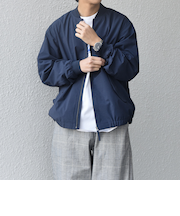 SHIPS any:〈撥水加工〉 タスラン SOLOTEX(R) ショート ジップ ブルゾン◇