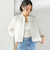 〈手洗い可能〉ピンタック 羽織 シャツ