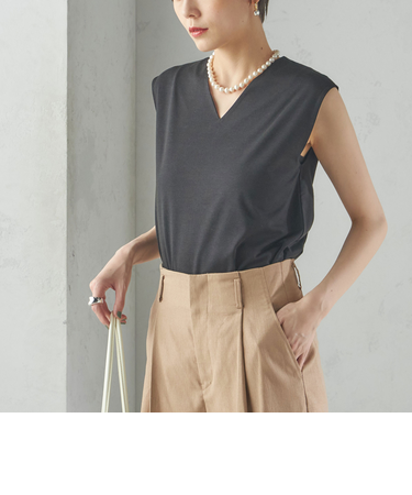 〈手洗い可能〉SORONA(R) 2WAY タンクトップ