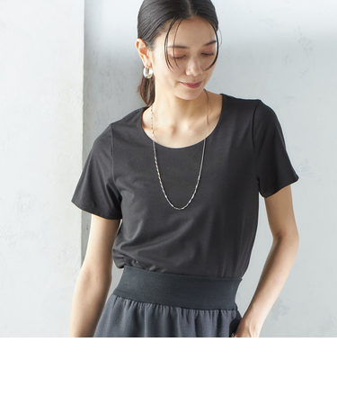 〈手洗い可能〉SORONA(R) クルーネック TEE